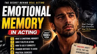 Emotional Memory in Acting | Acting Tips for Beginners 🎭