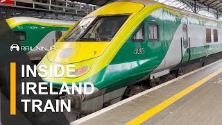 Inside Of A High-Speed Irish Train From Dublin To Cork Ireland Trains Rail Ninja Review