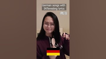 Thumbnail of German Songs with INTeresting Lyrics Pt 1 #shorts