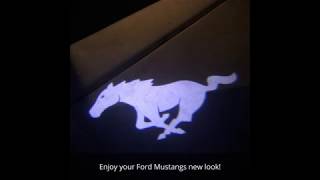 2013-2017 Ford Mustang Pony Projection 