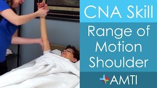 CNA Skill: Range of Motion Shoulder