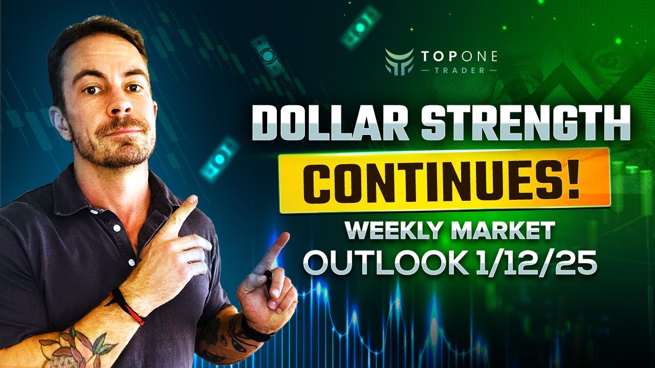 Dollar Strength Continues! Weekly Market Outlook 1/12/25 📈