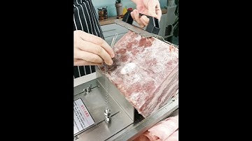 Multifunction frozen meat mutton roll bacon slicer
