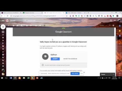 Google Classroom Guardianship - YouTube