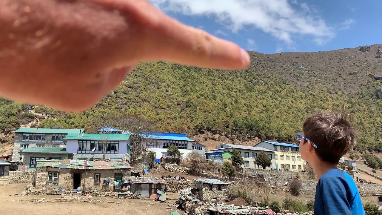 Near the Everest Museum.