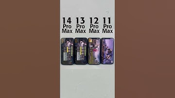 14 Pro Max vs 13 Pro Max vs 12 Pro Max vs 11 Pro Max PUBG TEST - A16 vs A15 vs A14 vs A13 Bionic
