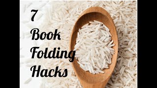 7 Book Folding Hacks