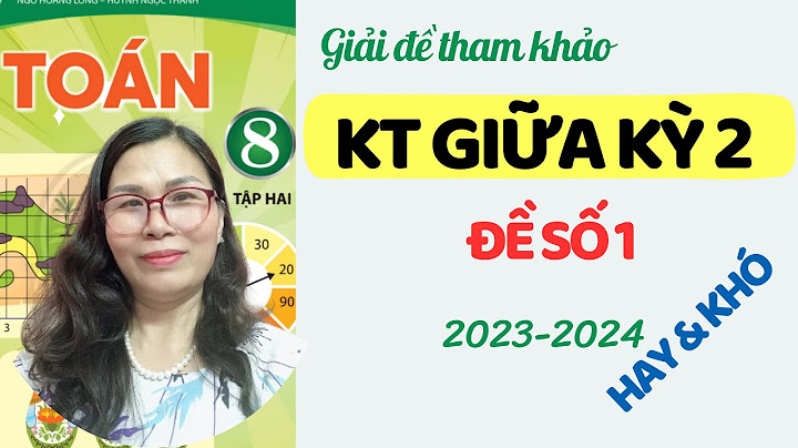 Đề kiểm tra toán giữa học kì 1 lớp 8 năm 2024