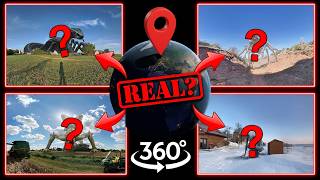 VR 360° - TOP 4: Mysterious Creatures on Google Earth #38