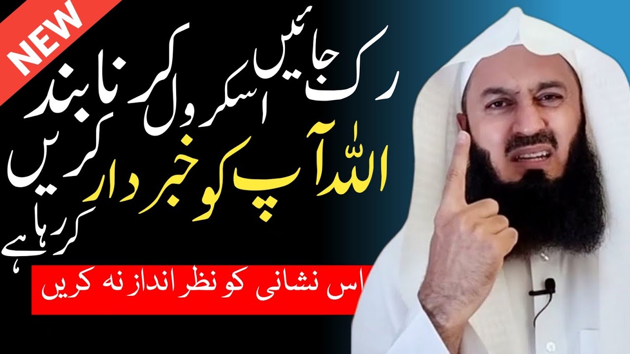 Ruk Jayein, Scroll Karna Band Karein | Allah Aap Ko Khabardar Kar Raha Hai | Mufti Menk (Urdu/Hindi)