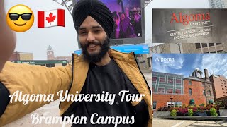 Algoma University Tour |Brampton Campus| International Students 🇨🇦