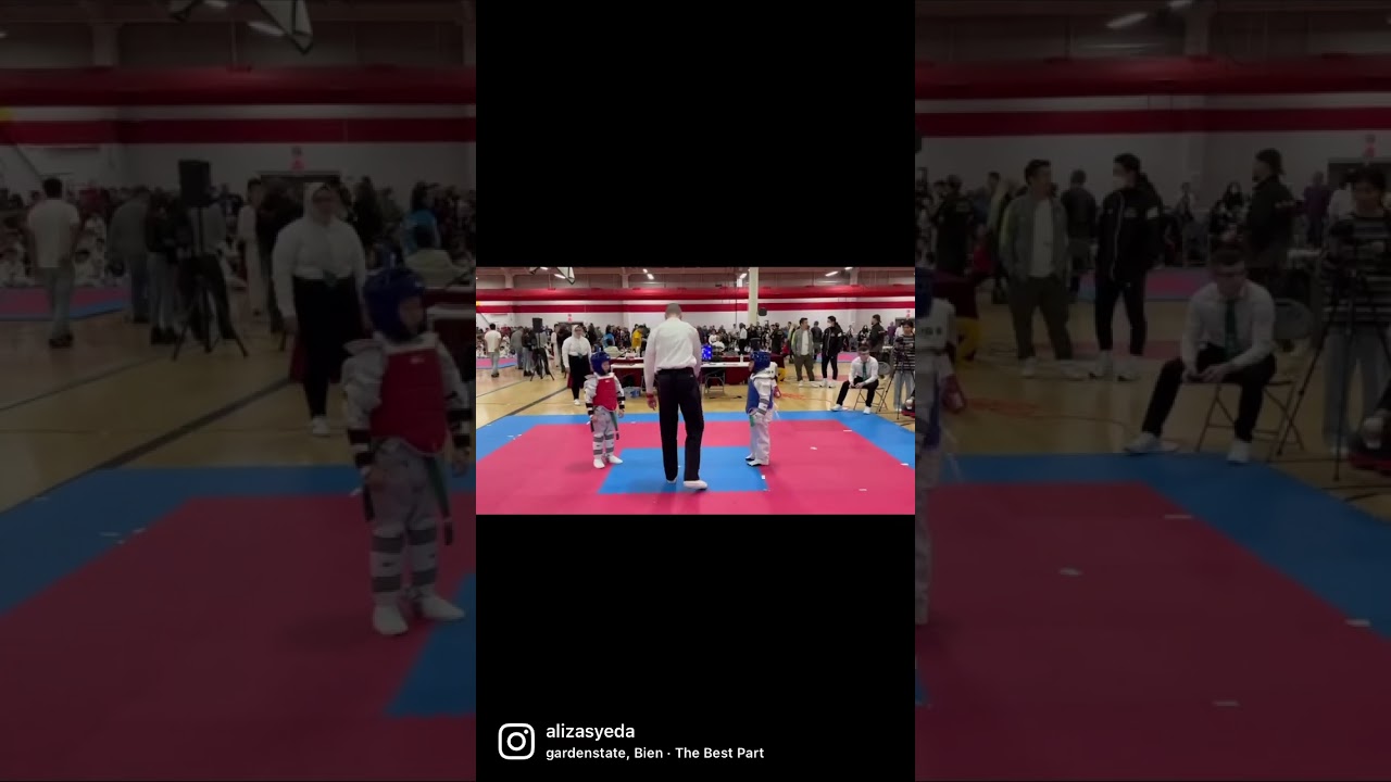 Saif won gold for sparring at the Toronto Open