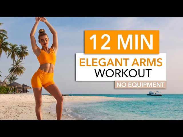 12 MIN ELEGANT ARMS WORKOUT - Chill Version, for toned arms & a straight posture I Pilates inspired class=