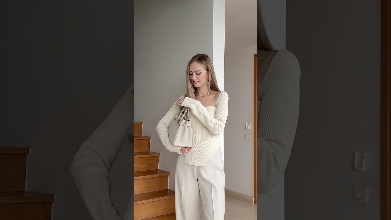 Outfit of the day - styling my Hermès Birkin 25 bag in Craie