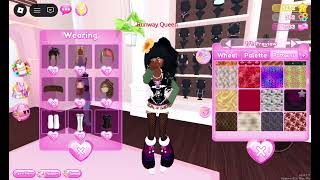 It kinda dlopped but off camera i made it better #animalprint #kawaii #dti #dresstoimpress #cute  screenshot 3
