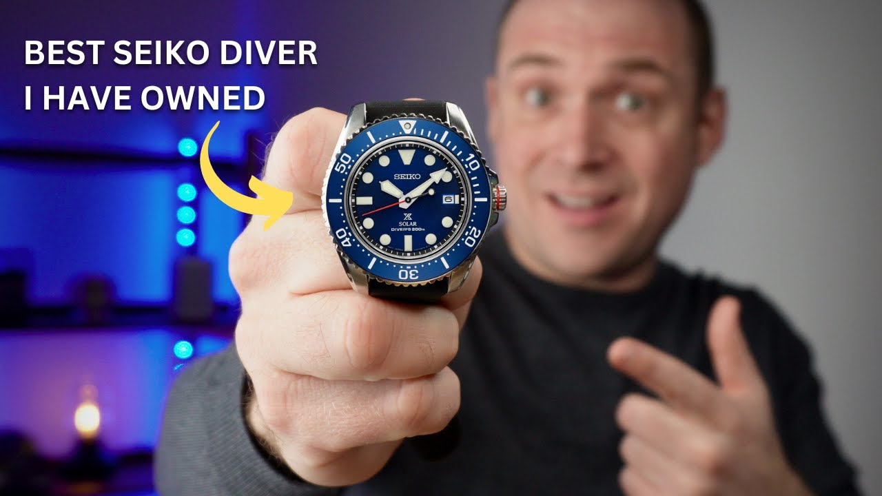 Seiko That Has it All, Sapphire, ISO & Solar-Power - YouTube