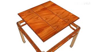 Wow Craft Chinese Traditional Dining Tableplan