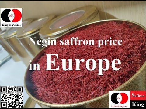 قیمت زعفران نگین در اروپا Negin saffron price in Europe