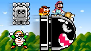 Super Mario World Enemies But Friendly