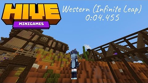 Hive Bedrock Deathrun | Western (Infinite Leap) | 0:04.455