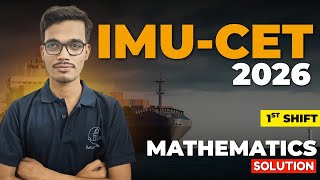 IMUCET 2026 Shift-1 Maths Paper Analysis