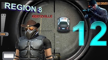 sniper 3d assassin: Shoot to Kill - Gameplay Walkthrough Part 12 - Region 8