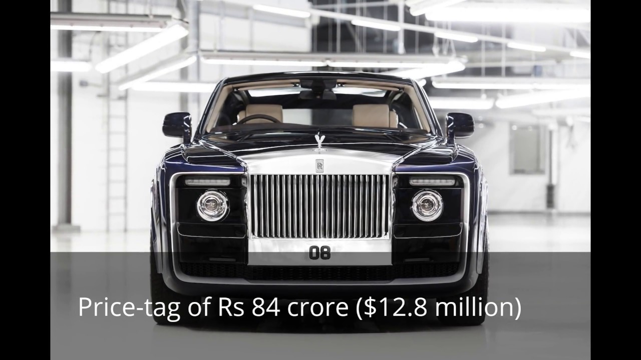 World's Most Expensive Car: $12.8 Million Rolls Royce Sweptail | Next News Post