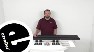 etrailer | Complete Breakdown of the Base Rails for Thule TracRac SR Sliding Truck Bed Ladder Racks