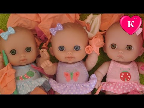 Куклы пупсики ВРЕДНИЧАЮТ. Лопают воздушные шары. Купаются в шарах Мультик с куклами
