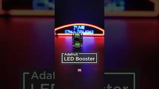 Mini Neon Sign Prop & n00ds Booster Case #3dprinting #adafruit