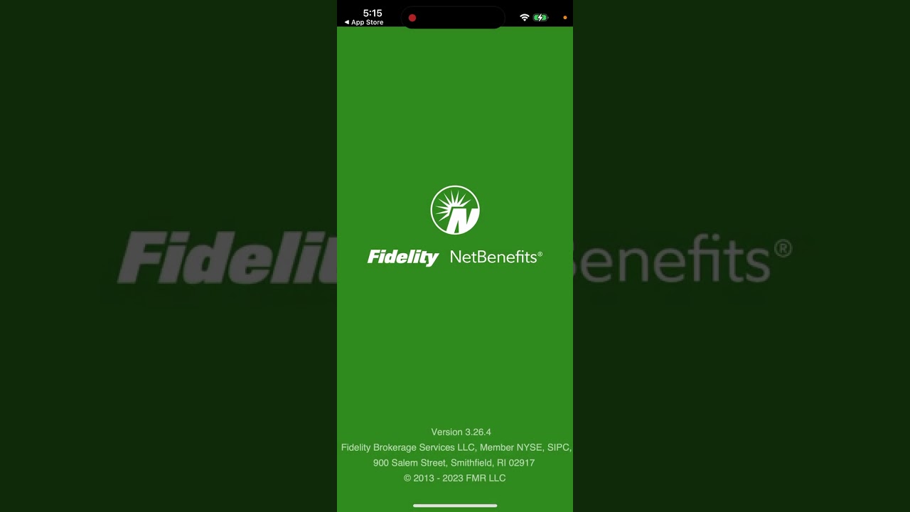 NetBenefits app - how to install & how to create an account?