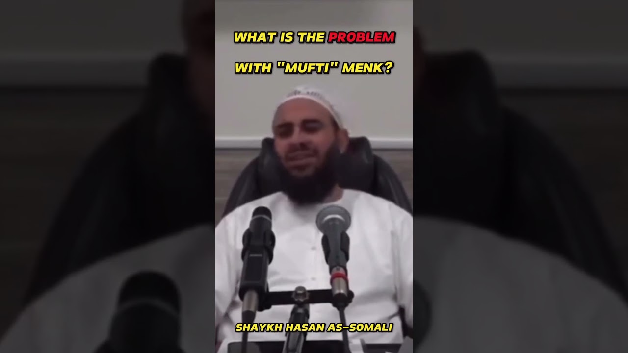 what is the problem with mufti menk?