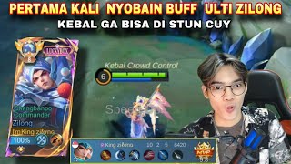 ULTI ZILONG DI BUFF KEBAL CROWD CONTROL⁉️ langsung gas cobain | MLBB