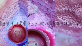PINK HUMIDIFIER FROST SCRAPING AND SPOONFUL ICE EATING ASMR ICE CRUNCH screenshot 5