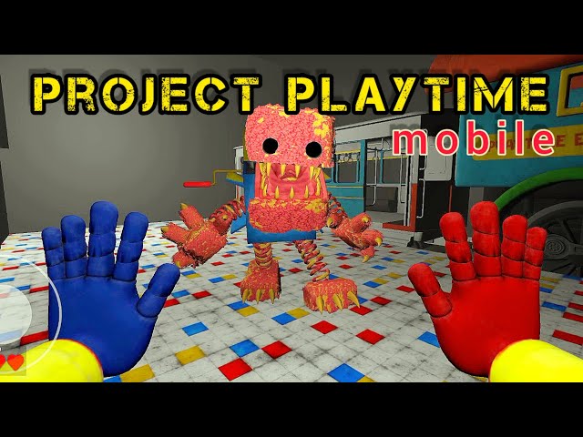 Project Playtime Gameplay, Menu & Teasers (Project Playtime Boxy Boo  Jumpscare & More) 