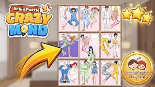 🧠 Brain Puzzle 3: Crazy Mind Level 83 - Couple Sleeping 🛌 | Quick Solution! 💡