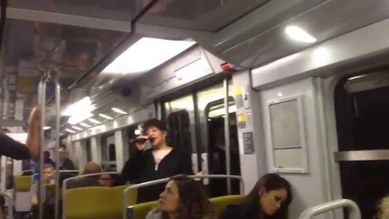 Music in the Train from Paris to CDG Airport, France Sep. 2015