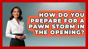 How Do You Prepare For A Pawn Storm In The Opening? - The Chess Codex