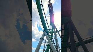 The Incredible Hulk Coaster. Island of adventure theme park