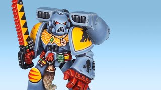 Painting Space Marine Lenses Like Its 1994