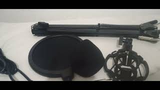 Unboxing do NOVO Microfone BM800 da marca B-Max Kit Completo R$100