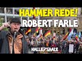 Wow! HAMMER REDE 💥 Robert Farle über Merz - mögl. AfD Verbot - Regierung - Frieden -  Politik! Halle