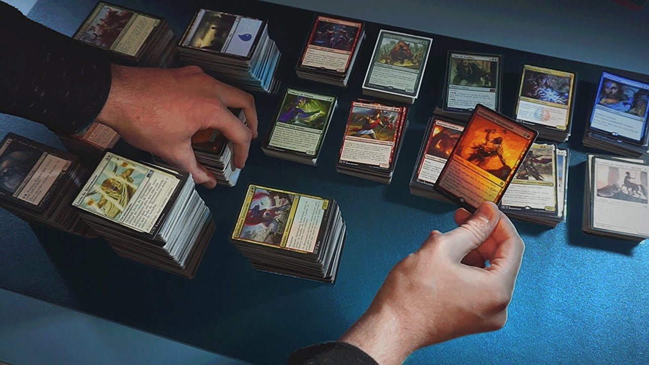 Montando 10 decks de Magic para iniciantes!