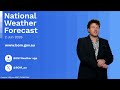 National Weather Forecast: Powerful low barrels though the south