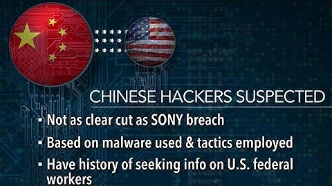 FBI suspects China of government hack