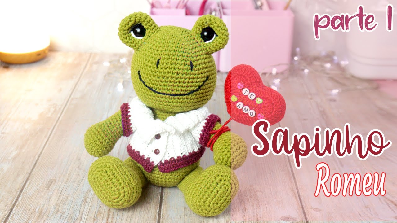 Sapinho Romeu amigurumi part1