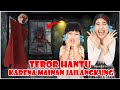 Dominique diteror hantu efek mainan jailangkung trending viral.