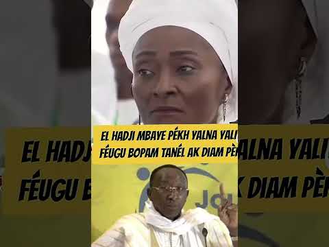 El hadji mbaye pékh yalna yallah fégue bopou bi 😱 #shortvideo
