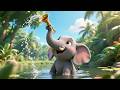 Elephant Splash Song 🐘💦 | Fun Water Dance for Kids | Happy Nursery Rhyme