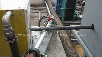 video for bar induction quenching and tempering